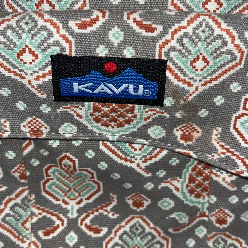 KAVU Multicolor Patterned Shoulder Bag. Previously worn - Picture 2 of 3